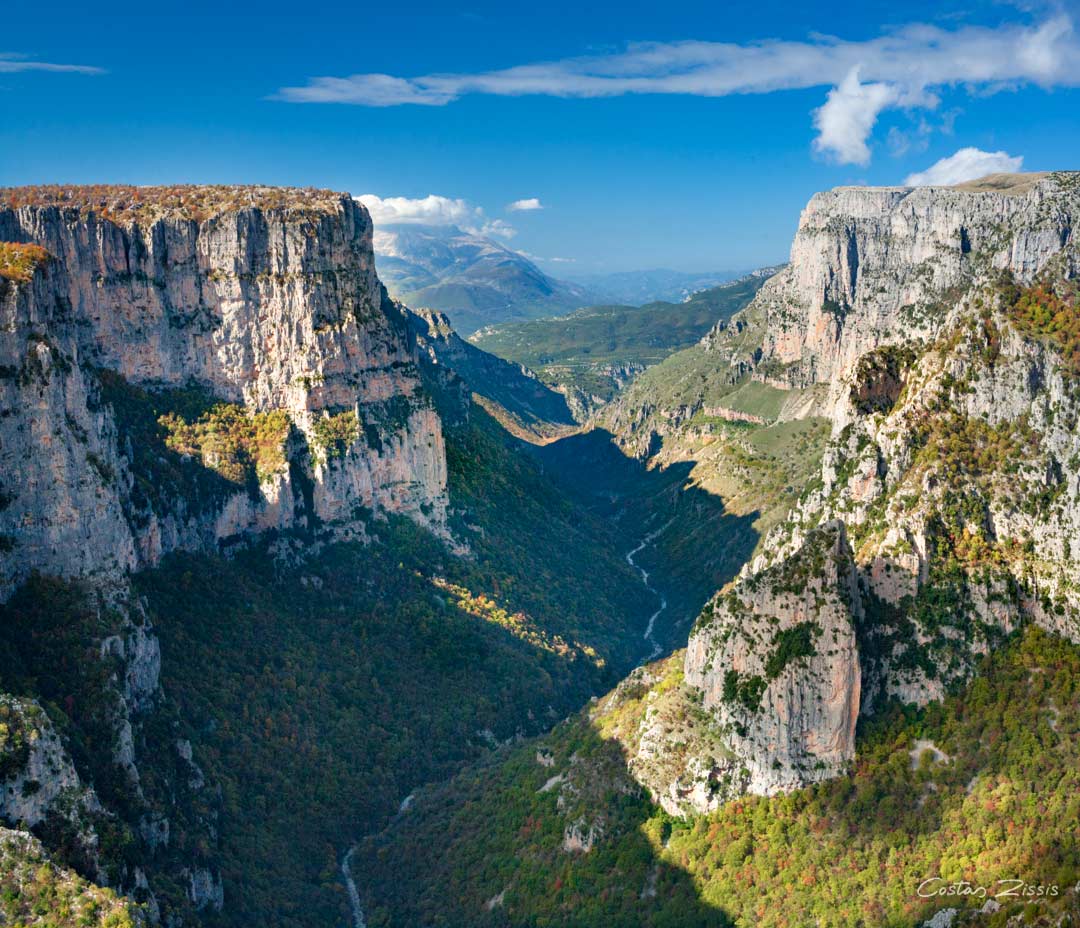 Vikos Canyon at Beloe viewpoint